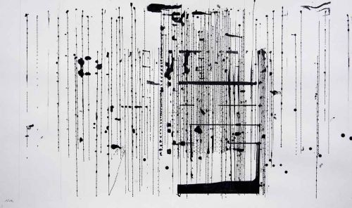 Ink on board  48 x 82cm 550